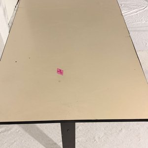 Escritorio Metálico con Tapa MDF y 2 Cajones - imagen 2