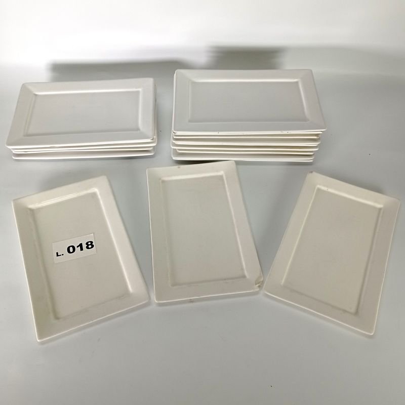 Platos Rectangulares con Chip - Venta en Subasta - imagen 1