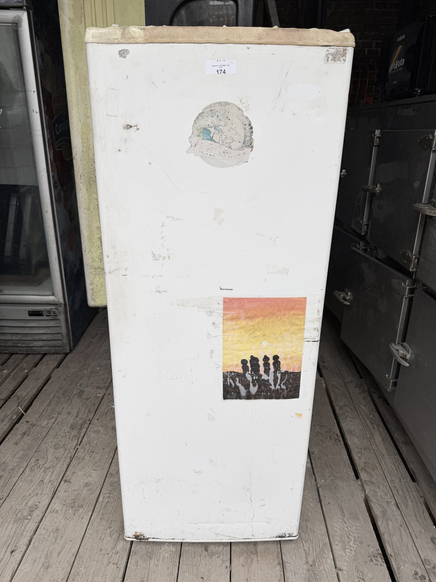Freezer Vertical Blanco 170 Litros