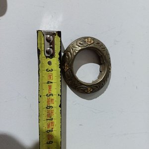 Bombilla y Virola de Mate de Plata y Oro con Detalles Florales - imagen 5