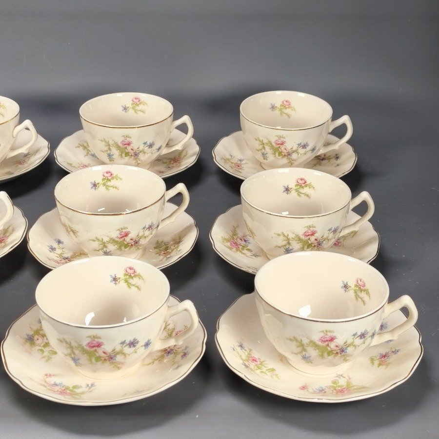 Servicio de té y café, platos de porcelana y accesorios - imagen 23