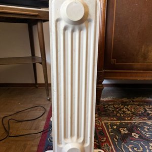 Calefactor Eléctrico Rotel Radiador con Termostato y Ruedas - imagen 5