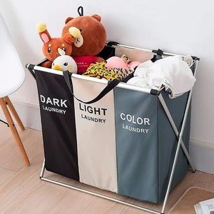 Cesto Triple para Ropa Sucia - imagen 2