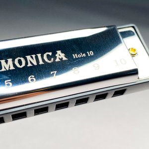 Armónica Cromática Gris con Estuche - imagen 5