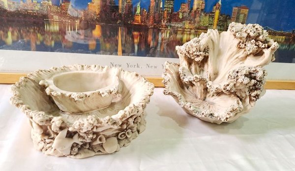 Fuente de agua con fisonomía de coral, decorativa y manual - imagen 3
