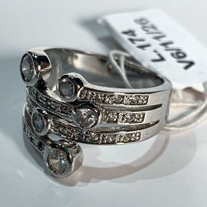 Anillo de Fantasía con Ranuras y Circones - imagen 2