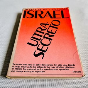 Lote siguiente: Libro "Israel Ultra Secreto" de Jacques Derogy y Hesi Carmel