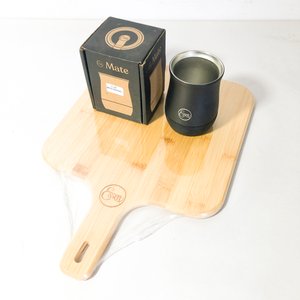 Tabla de Bambú y Mate Negro Essen - imagen 2