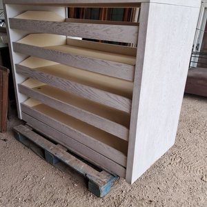 Lote anterior: Cajonera Doble Frente Roble Blanco con Rieles Metálicos