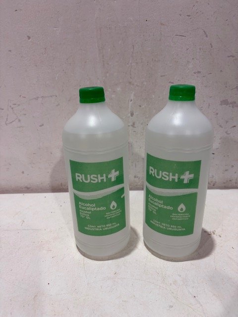 Pack 2 Botellas Alcohol Eucaliptado Rush+