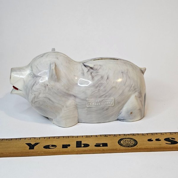Alcancia Cerámica con Pig y Ruler - imagen 2