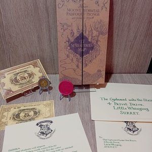 Set Completo Harry Potter: Mapa del Merodeador, Carta Hogwarts y Más - imagen 2