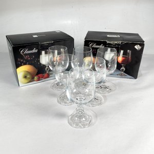 Juego de 12 Copas de Cristal Bohemia "Claudia" - 230 ml - imagen 1
