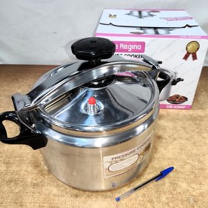 Olla a Presión Disine Regina de Aluminio, 9 Litros, Nueva en Caja - imagen 2
