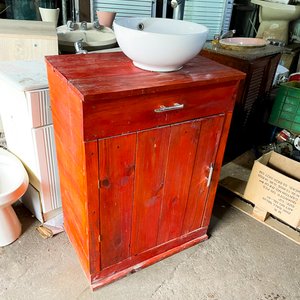 Mueble de Baño de Madera con Bacha y Grifería - imagen 2