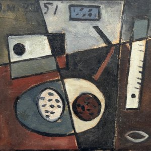 Lote anterior: Bodegón de Jonio Montiel, Óleo sobre Cartón, 1951