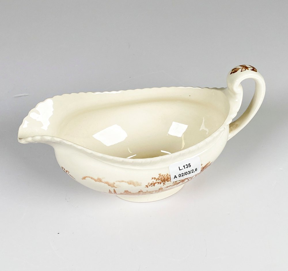 Lechera de loza inglesa JOHNSON BROS, decorada - imagen 2