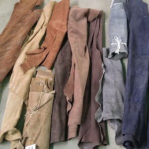 Lote de Cuero Napa en Varios Tonos Marrones y Azules - imagen 3