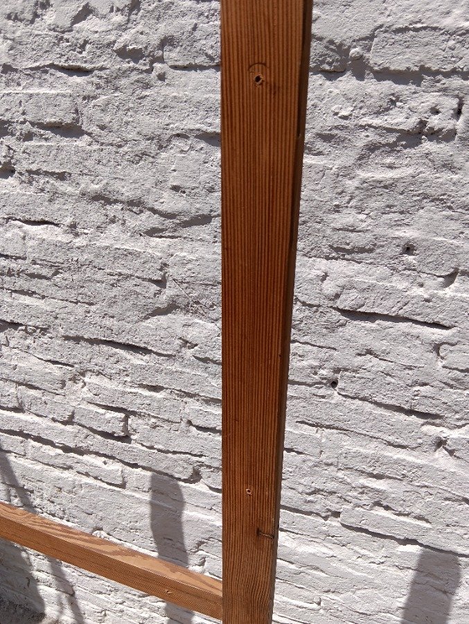 Soporte de madera para marco de espejo - imagen 5