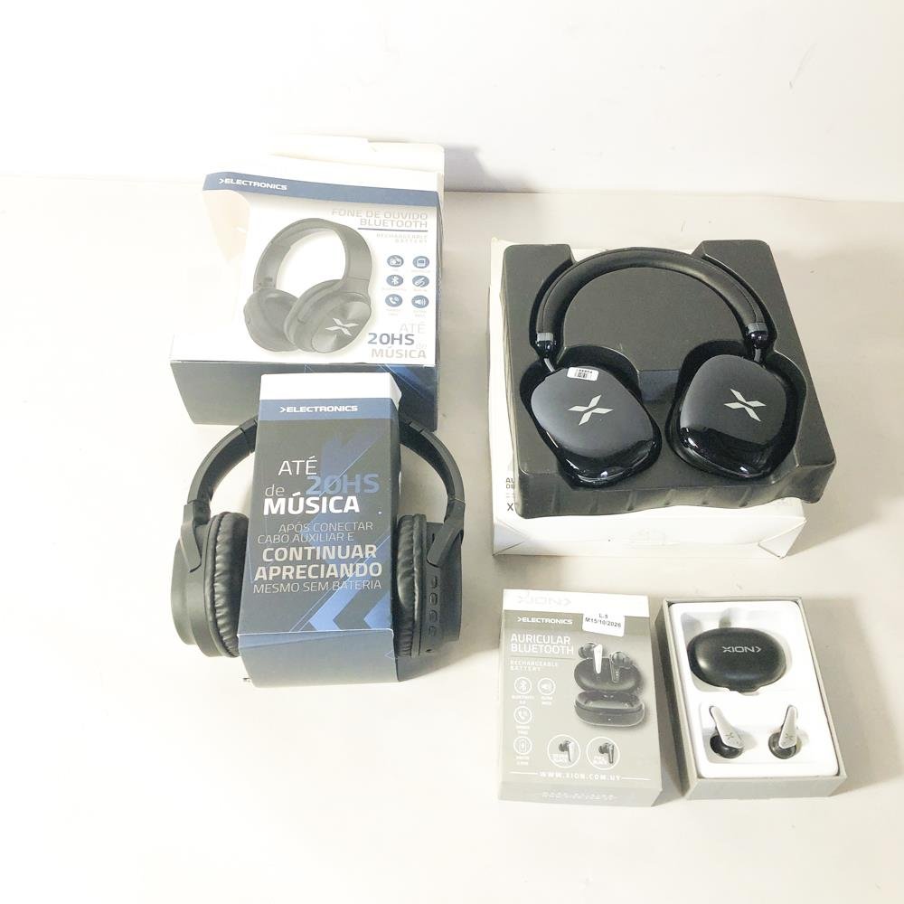 Tres Auriculares Inalámbricos y de Diadema