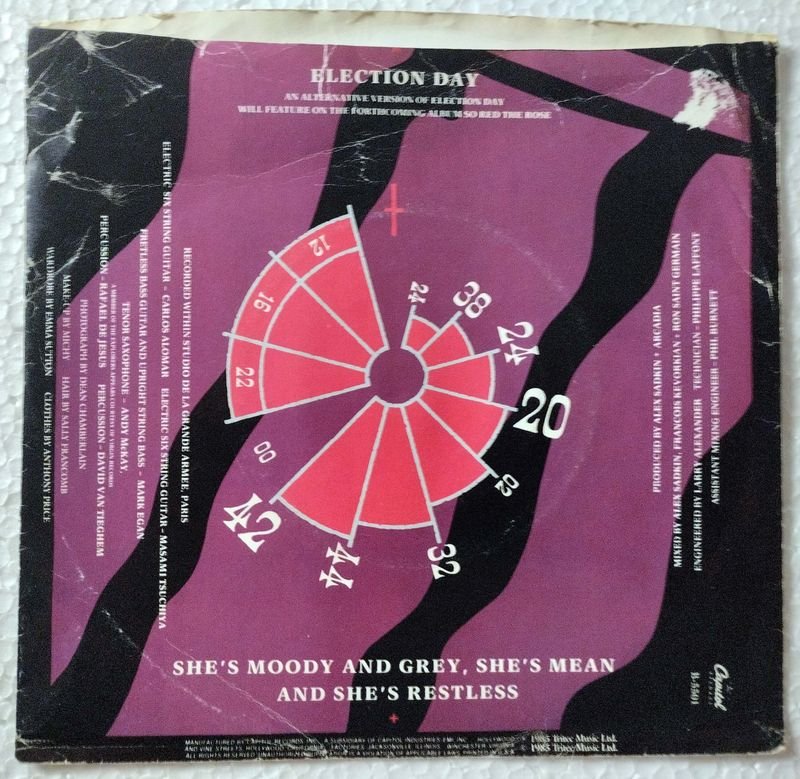 Vinilo de Arcadia - Election Day - imagen 2