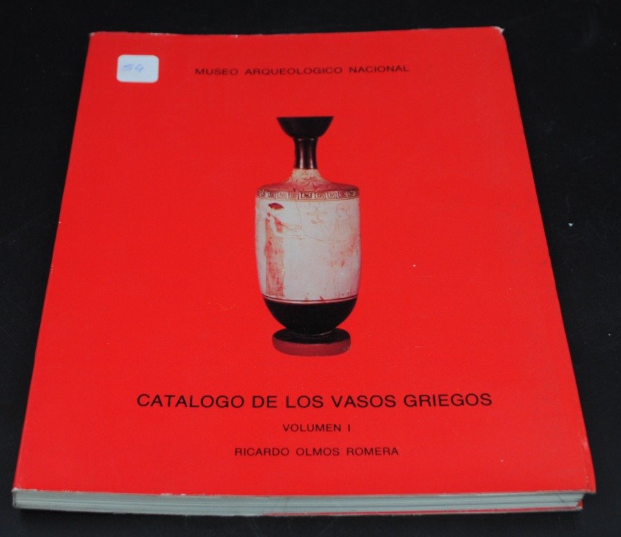 Lote siguiente: Libro de Catálogo de Vasos Griegos