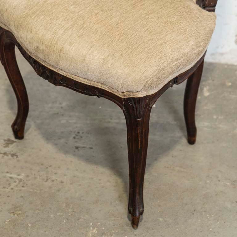Silla victoriana de dormitorio para decorar - imagen 3