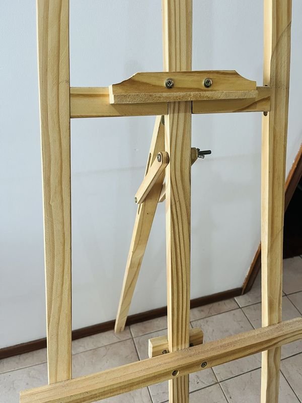 Atril de madera para pintor nuevo, sin uso - imagen 2