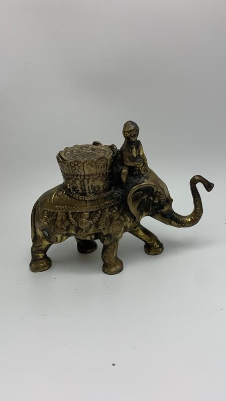 Estatua de elefante en bronce - imagen 3