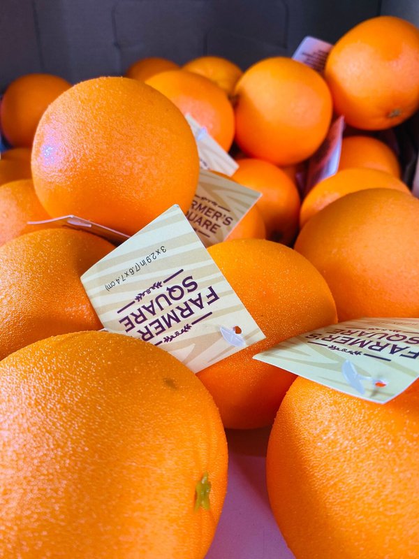 Lotes de naranjas frescas para decoración - imagen 1