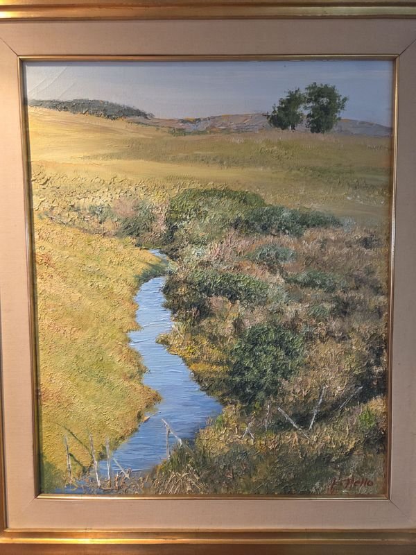 Pintura de paisaje del artista Luis Mello - imagen 3