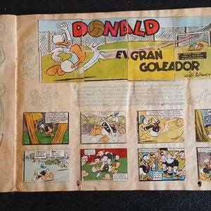 Álbum de Fútbol "Goleador en Tecnicolor" con Walt Disney (Uruguay 1953) - imagen 18