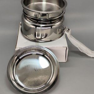 Set de Cocina/Camping Acero Inoxidable 3 Piezas con Mangos Plegables - imagen 3