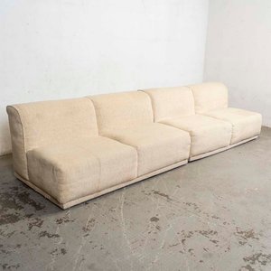 Lote anterior: Par de Módulos de Sofá de Dos Cuerpos Tapizados en Tela Beige