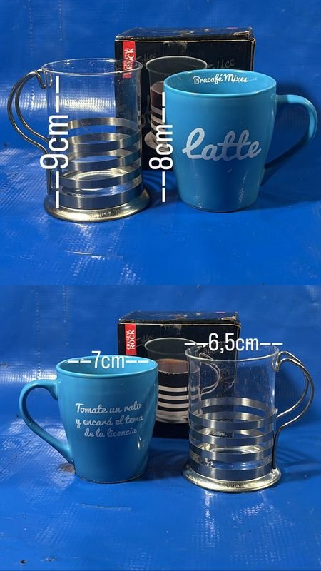 Tazas Cerámicas y Cristales - imagen 2
