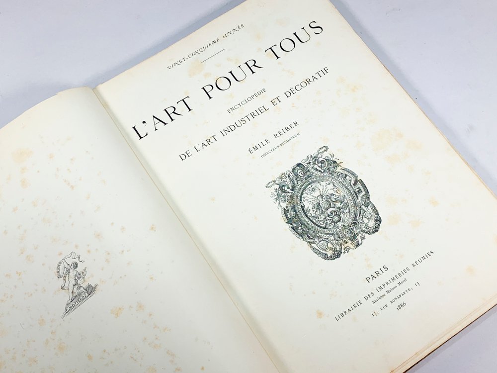 Libro de Arte Decorativo del Siglo XIX - imagen 2