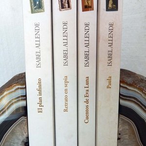 Lote de 4 Libros de Isabel Allende: El Plan Infinito, Retrato en Sepia, Cuentos de Eva Luna y Paula - imagen 3