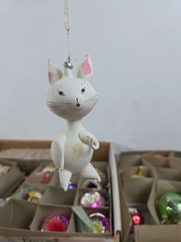 Lotes de adornos de Navidad antiguos y ornamentales - imagen 13