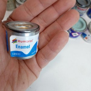 Lote de más de 20 latitas de pintura esmalte Humbrol, Revell y Molak - imagen 4