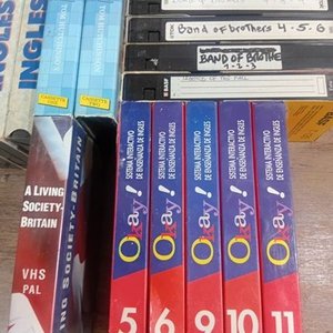 Lote de 11 Videos VHS Educativos: Inglés y Otros Temas - imagen 6