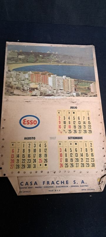 Calendarios Esso de 1989 - imagen 3
