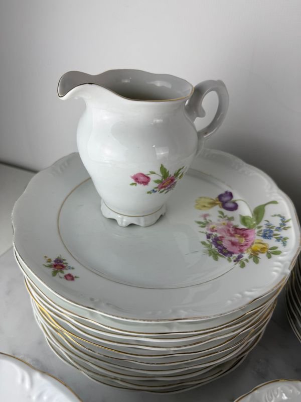 Juego de vajilla en porcelana Schmidt - imagen 6