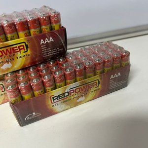 Cajas de Pilas AAA Red Power - Pack de 48 Unidades - imagen 2
