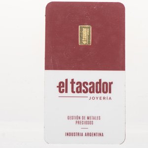 Lingote de Oro Fino 999 de 1 gramo de El Tasador Joyería - imagen 3