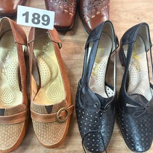 Lote de 5 Pares de Zapatos de Cuero para Mujer - Talle 36 - imagen 2