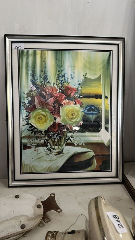 Pintura floral estilo flores - imagen 2