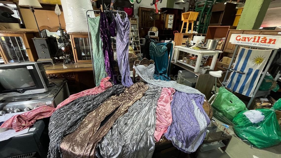 Lote de Ropa Brillante y Accesorios de Fiesta