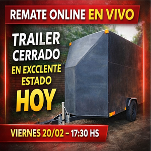 ¡Tráiler cerrado imperdible! Montevideo, patente al día ($355)