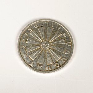 Moneda de Plata FAO Uruguay 1969 - imagen 2