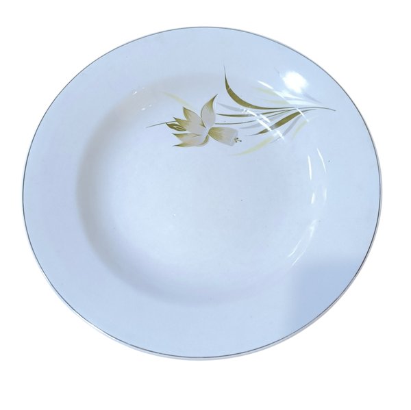 Platos de Porcelana Olmos - Colección de Platos Blancos y Azules - imagen 2